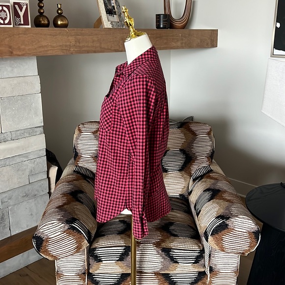 J. Crew Classic Mini Buffalo Check Shirt - Picture 9 of 12